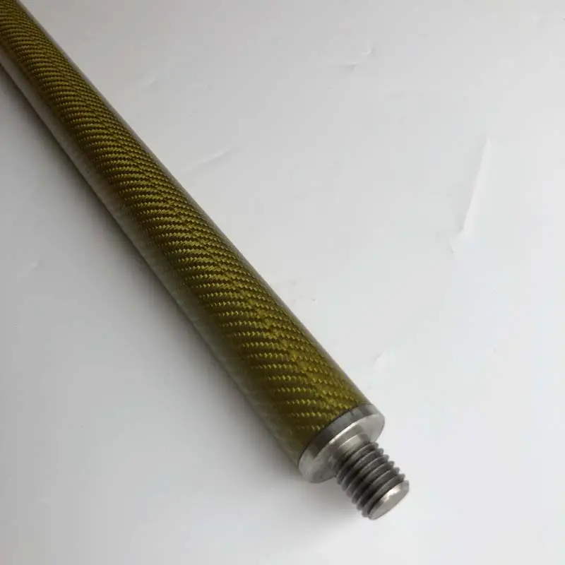 factory OEM carbon fiber tube blank shaft for window cleaning telescopic pole pipe