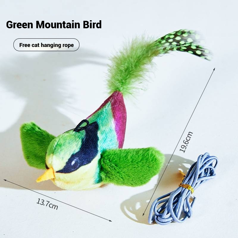 Petits oiseaux des montagnes vertes