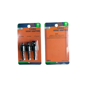 Adattatore per trapano elettrico placcato nero da 1/4 "Set di prese girevoli universale girevole di 360 grado - Product Image 6