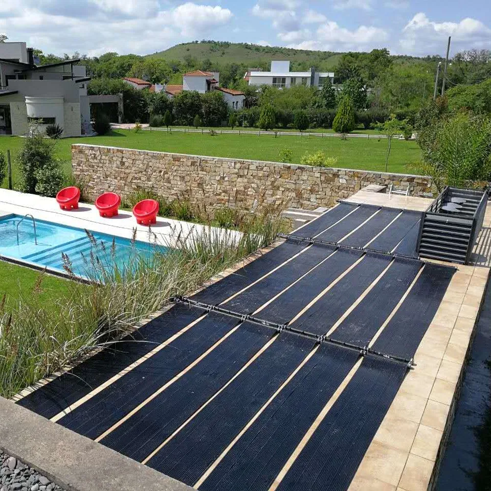 Collecteur d'eau solaire pressurisé à tuyau thermique utilisé pour piscine domestique chinoise avec matériau EPDM