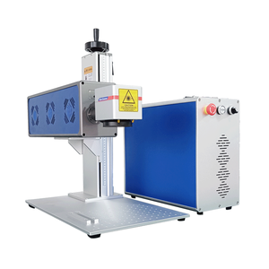 Xách tay CO2 Laser đánh dấu và Máy khắc galvo Máy quét đầu 40 Wát 60 Wát CO2 Laser đánh dấu máy cho cao su Acrylic - Product Image 3