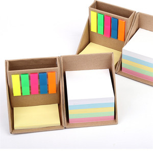 Wholesale Creative Sticky Note <strong>Custom</strong> Combined <strong>Notepad</strong> <strong>Custom</strong> Multi-functional Folding <strong>Notepad</strong> Box Multi-color Paper Brick - Product Image 1