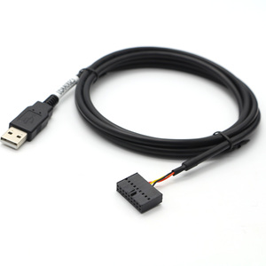 OEM/ODM Rs232 FTDI232 PL2303 CH340 CP2102 USB erkek Dupont seri kablo PC için - Product Image 4