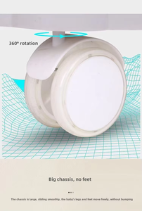 Многофункциональный новый дизайн, высококачественные ходунки для ребенка, дешевые детские ходунки, игрушки с колесами и сиденьем, трехколесные коляски, ходунки для ребенка - Product Image 5