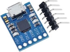 <strong>CP2102</strong> MICRO USB to UART TTL Module 6 Pin Serial Converter STC Replace FT232