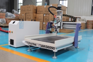 Enrutador CNC AKG6090 para procesar madera, plásticos acrílicos, MDF y metales blandos para carpintería, señalización, fabricación de modelos - Product Image 4