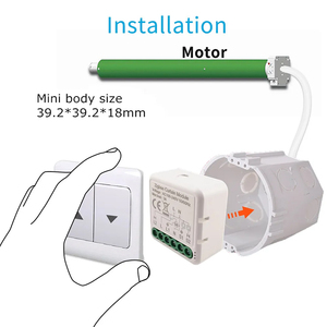 Tuya <strong>Zigbee</strong> 3.0 Smart Home Wireless Mini <strong>ZigBee</strong> Curtain Module for Roller Blind Shutter Curtain Motor - Product Image 4