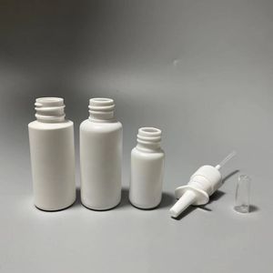 5ml 10ml 15ml 20ml 30ml HDPE katı beyaz boş plastik burun Tanners kullanılan sprey Mini burun sprey şişesi ile 18/410 ince sis püskürtücü - Product Image 2