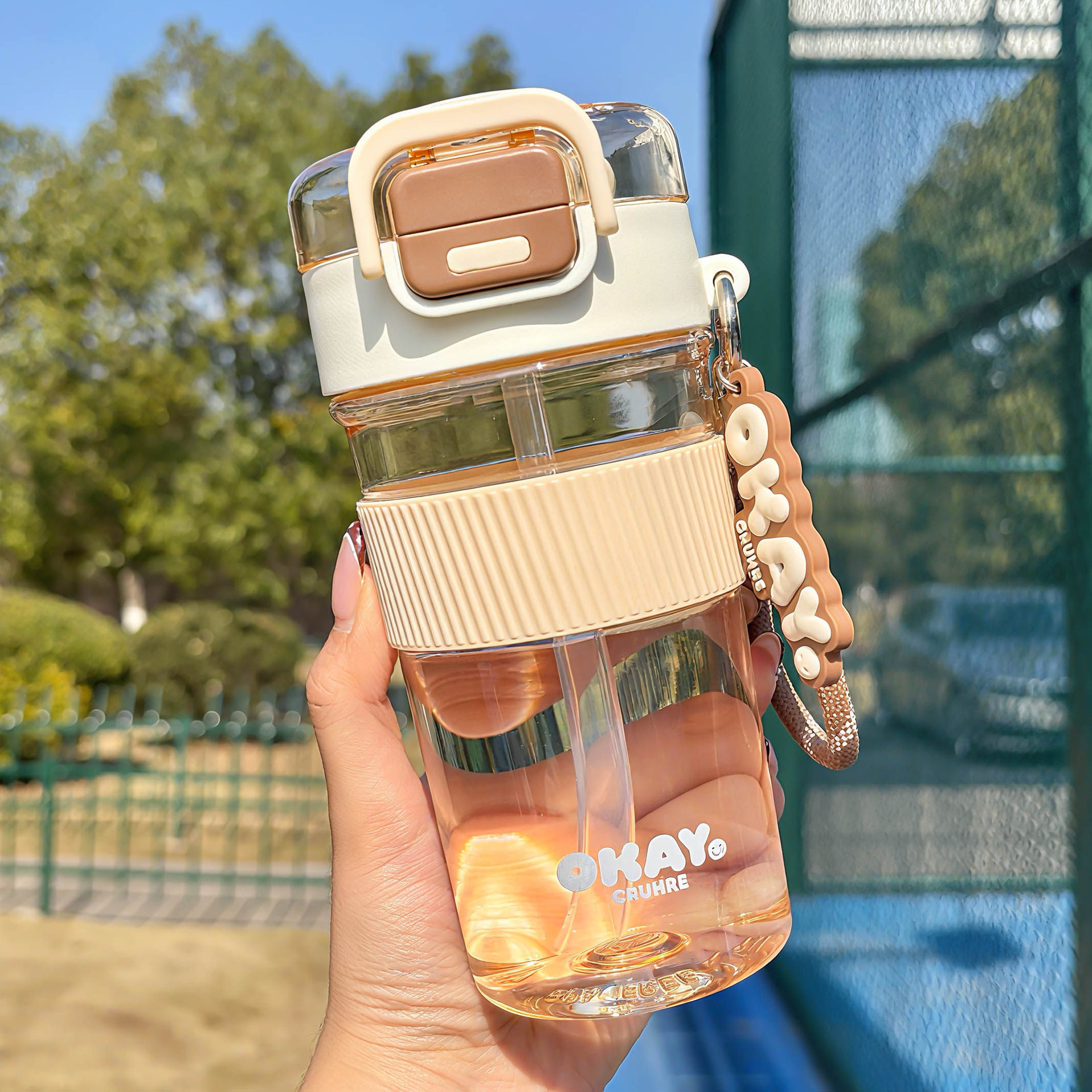 สีน้ำตาล 520ML