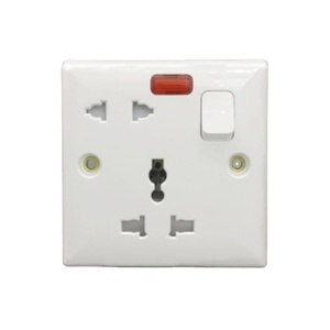 IDシリーズ3スイッチ4スイッチ。ユニバーサル3穴5ジャック10A220Vウォールスイッチ。 - Product Image 4