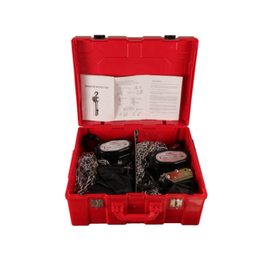 Einfaches Be-und Entladen von tragbaren Bühnen winden binders ystemen Zubehör Manueller Kettenblock-Handaufzug zum Heben von Fachwerken - Product Image 6