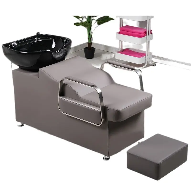 Washing hair salon chair Business chair beauty salon hairdressing chair beauty salon