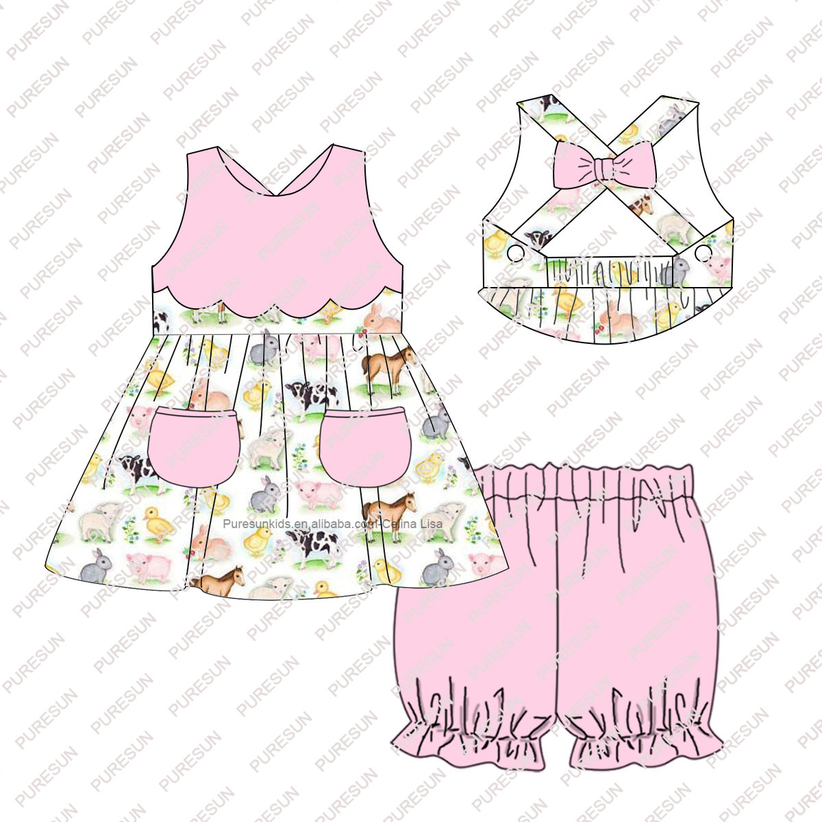 Summer baby set
