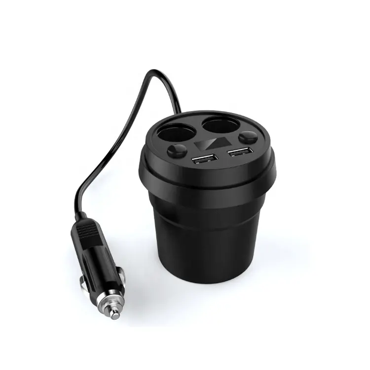 5 В 3.1A двойной держатель чашки USB светодиодный вольтметр прикуриватель розетка автомобильное зарядное устройство штекер