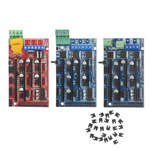 Пандусы 1,4 1,5 1,6 контроллера щит для Arduino Mega 2560 3D принтер материнская плата панель Красный Черный RepRap Prusa I3 Mendel