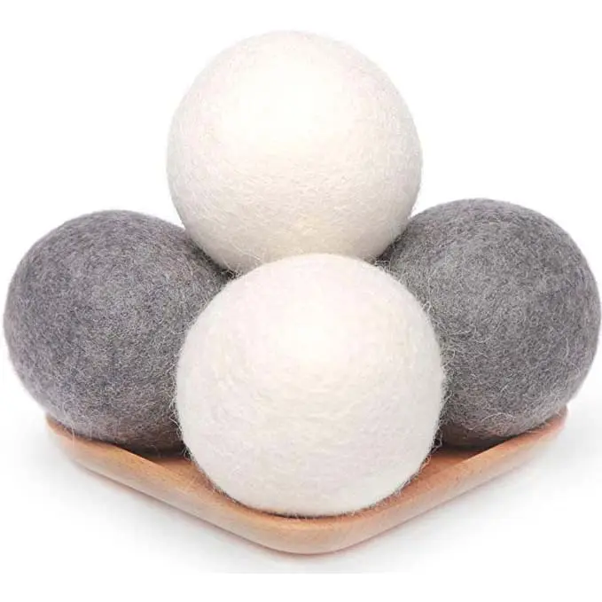 Produtos mais vendidos 2023 uk limpeza orgânica merino artesanal lã natural secador de roupa bolas 6 pc venda quente na TV