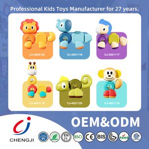 Chengji eğitim bebek etkileşimi oyun oyuncaklar DIY montaj bukalemun bilişsel oyunlar eğitici oyuncaklar çocuklar için öğrenme - Product Image 6