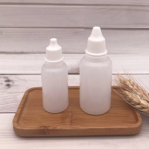 白色透明低密度聚乙烯挤出塑料滴管瓶5毫升和10毫升滴眼瓶篡改密封螺帽 - Product Image 6