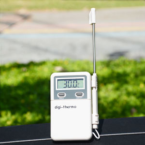 WT-2 Max Min Hand Held Digital <strong>Thermometer</strong> <strong>with</strong> Metal Probe Temperature <strong>Memory</strong> for HVAC Kitchen - Product Image 4