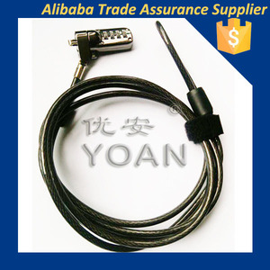 Keyless <strong>Security</strong> Cipher Laptop Lock with Chain Cable <strong>Password</strong> Combination <strong>Code</strong> for Computer Notebook - Product Image 3