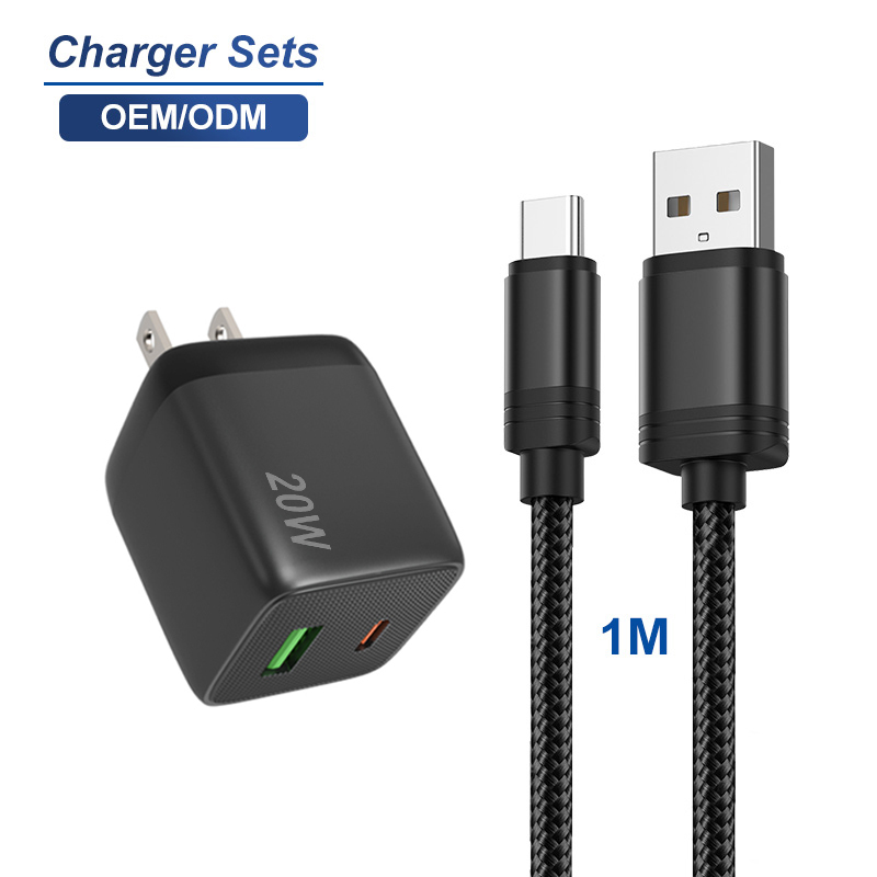 Black charger sets PP bag