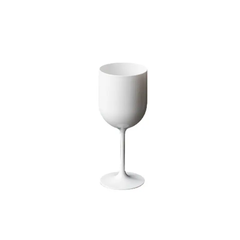 Элегантная Свадебная вечеринка белое розовое черное шампанское стекло посудомоечная машина небьющиеся пластиковые бокалы для вина со стержнем