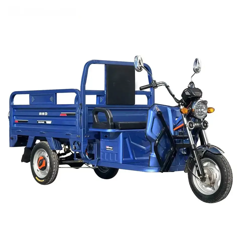 Tricycle de fret électrique en vrac en gros de haute qualité en Chine 800W 1200W EEC charge lourde Type ouvert scooter électrique tricycle à 3 roues