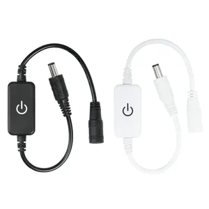 DC 12V/24V LED striscia di colore singolo luce Touch Dimmer interruttore Controller PWM telecomando controllo della luminosità per 5050 2835 LED - Product Image 2