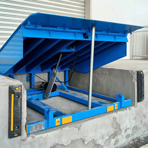 8-15 Tonnen Feste Lade brücke Laden Entladen Dock Leveler Automatische hydraulische elektrische Laderampe Laderampe kürzer - Product Image 4