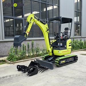 Mini máy xúc 2.5 tấn CE euro5 Kubota động cơ máy xúc nhà nhỏ Digger Trung Quốc 1 tấn 2 tấn EPA trang trại Bagger Crawler để bán - Product Image 1