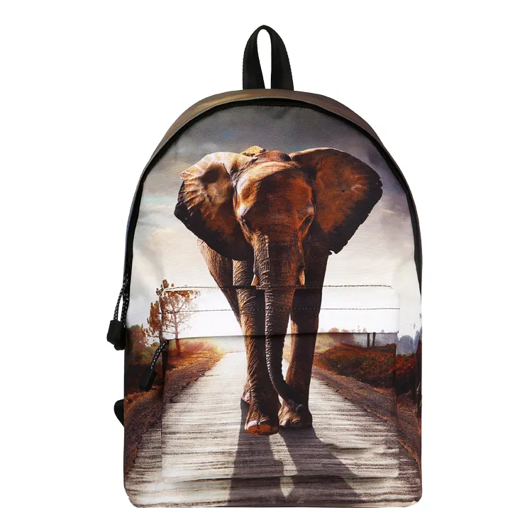 Design personalizzato zaino animale stampa fotografica bambini sublimazione borsa scuola personaggio mochila produttori