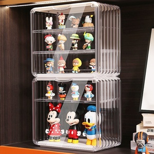 Cửa Hàng quà tặng đồ nội thất cửa hàng Búp bê kính hiển thị tủ trường hợp cửa hàng đồ chơi hiển thị Acrylic giới thiệu cho số liệu - Product Image 1