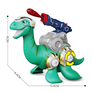 DIY eğitici oyuncak dinozor inşaat oyuncak yapı taşı yangın mermi dinozor oyuncak - Product Image 5