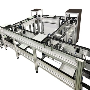 Maxsen Precision Instrument Double Speed Chain <strong>Conveyor</strong> Pallet <strong>Conveyor</strong> Low Noise Processing for Factory <strong>Assembly</strong> <strong>Line</strong>