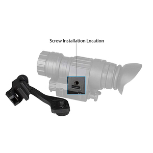 Jsjm หมวกกันน็อคยุทธวิธี NVG J-ARM อะแดปเตอร์หูฟัง PVS 14วิสัยทัศน์กลางคืนสำหรับรวดเร็ว Mich Wendy AF - Product Image 2