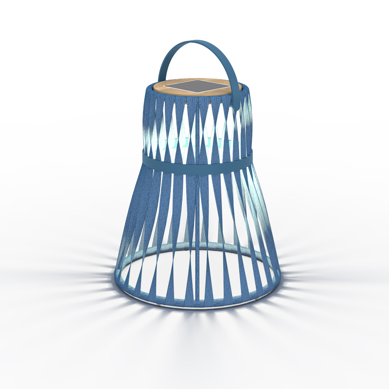 L - Aqua Solar LED Lanter