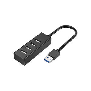 厂家直销多端口USB 3.0 5gbps集线器C型扩展坞USB A 2.0适用于游戏电脑笔记本电脑4合1集线器 - Product Image 2