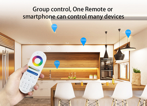 DC5V 24V LED RGBW 2.4G RF uzaktan kumanda desteği Tuya App Alexa ses kontrolü - Product Image 3