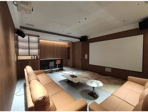 Pantalla de proyección con marco de aluminio de 100 pulgadas Marco fijo 4K 8K 16:9 16:1 Relación de aspecto para uso doméstico-Pantalla Zsmscreen FS350S - Product Image 2