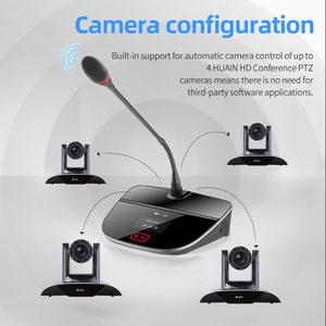 Professional Audio <strong>System</strong> Desktop Mic Delegate Unit Uhf Wireless Conference Microphone <strong>System</strong> - Product Image 6