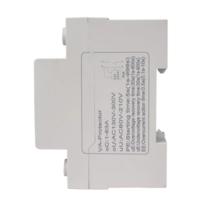 QJC Mutipole 2P AC 230V Adjustable <strong>Voltage</strong> and Current Protective Device Ampere Protector Relay with on off Switch - Product Image 3