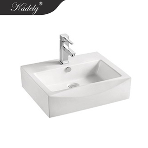 卫生洁具矩形下降浴室水槽 - Product Image 1