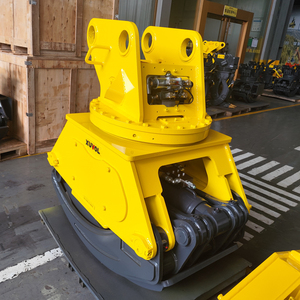 XUVOL Forestry Equipment <strong>Timber</strong> Clamp Wood Grab with 360&deg; Continuous Full Rotation Large Hydraulic Log Grapple Bunching Grapple - Product Image 4