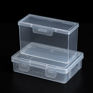 Caja de almacenamiento de cuchara de leche en polvo PP multifuncional, contenedor de plástico transparente Rectangular portátil, tamaño pequeño - Product Image 6