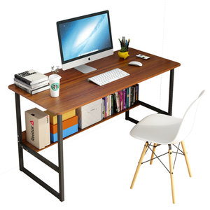 Stile semplice tavolo da ufficio scrivania in legno per Laptop tavolo da lavoro legno ruota convertibile 1 pz/ctn 0,05cbm C-126 1400 pz