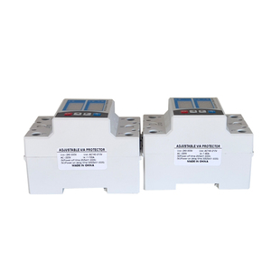 Protector de corriente de sobre y bajo voltaje 220 63A 80A 100A V voltaje de protector VA ajustable - Product Image 5