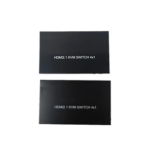 8K@60Hz HD-MI <strong>KVM</strong> <strong>Switch</strong> 4X1 with USB3.0 <strong>KVM</strong> 3 Port USB Support 4K120Hz <strong>4</strong>:<strong>4</strong>:<strong>4</strong> and HDR Hotkey <strong>Switch</strong> <strong>4</strong> in <strong>1</strong> Out