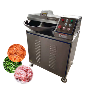 เครื่องตัดชามเนื้อสุญญากาศแบบอัตโนมัติ40L 125L 80L ต่อชุดลิตรเครื่องสับเนื้อเครื่องตัดชามแบบเงียบความจุ40กก. - Product Image 1