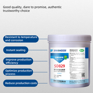 SD829 180 derece yüksek sıcaklık konektörü epoksi reçine AB yapıştırıcı bağlayıcı yalıtım alev geciktirici epoksi yapıştırıcı - Product Image 2