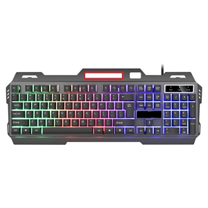 RGBバックライト付き有線104キーメカニカルゲーミングキーボードとマウスコンボ人間工学に基づいたUSB - Product Image 3